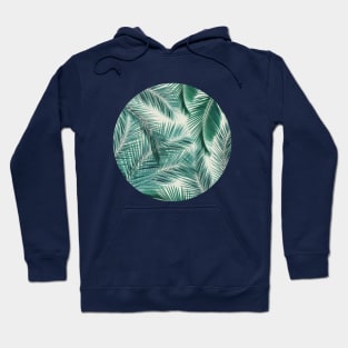 Palm Leaves Natural Hoodie